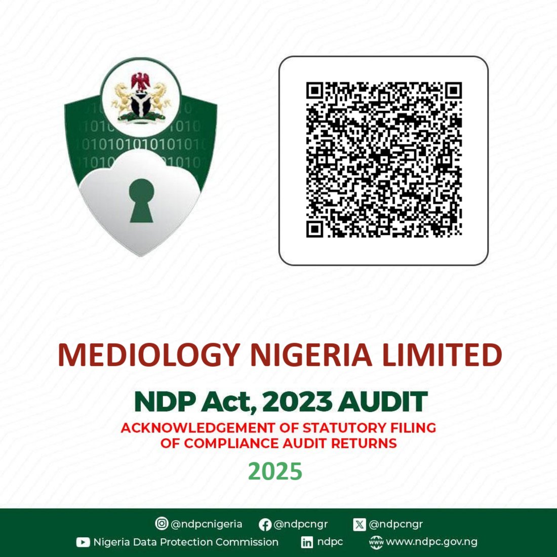 NDPC Audit Trustmark 2025