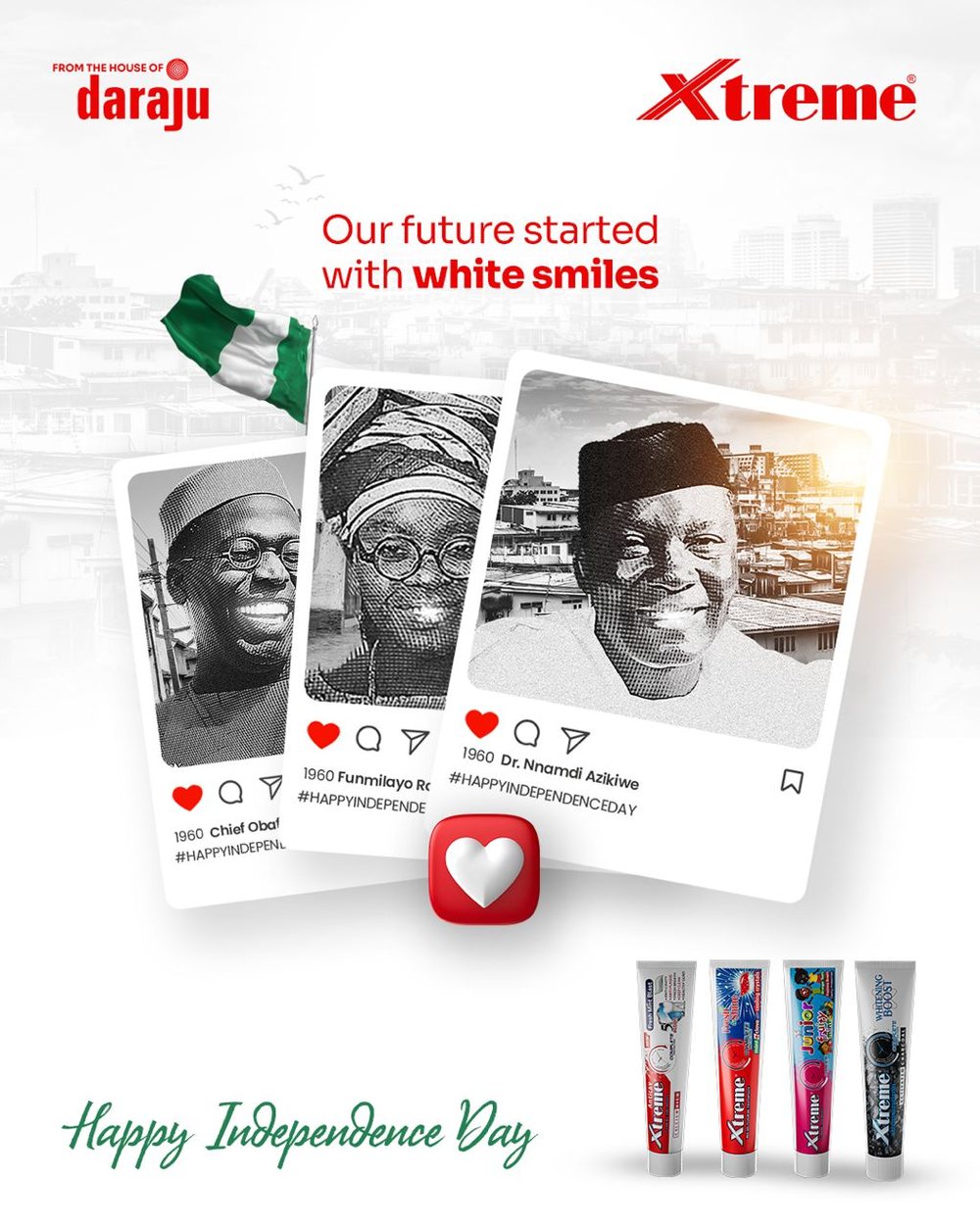 Xtreme toothpaste product still